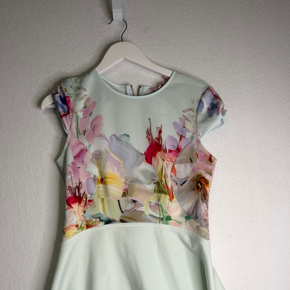 Ted Baker Riveria Hanging Gardens Skater Dress - Picture 2 of 6